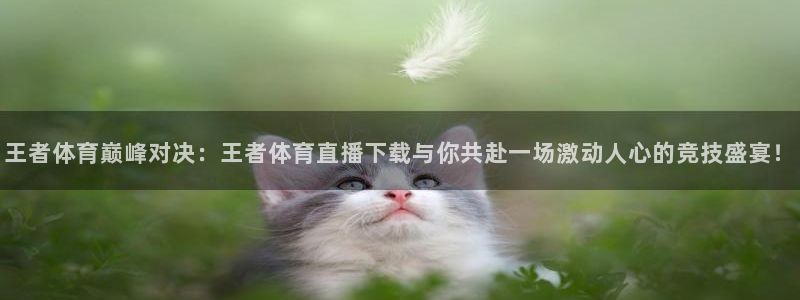 王者体育巅峰对决：王者体育直播下载与你共赴一场激动人心的竞技盛宴！
